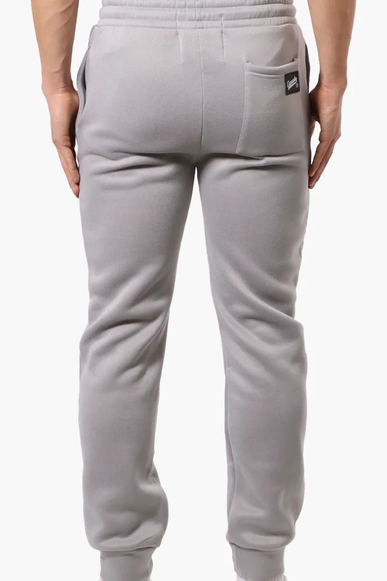 Canada Weather Gear Tie Waist Embroidered Joggers - Grey