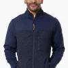 Canada Weather Gear Zip Up Fleece Lightweight Jacket - Navy