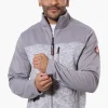 Canada Weather Gear Zip Up Fleece Lightweight Jacket - Grey