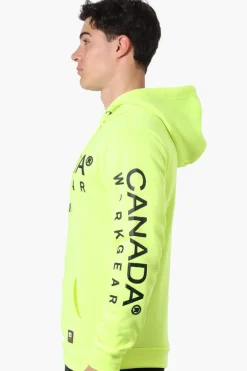Canada Work Gear Logo Sleeve Hoodie - Green
