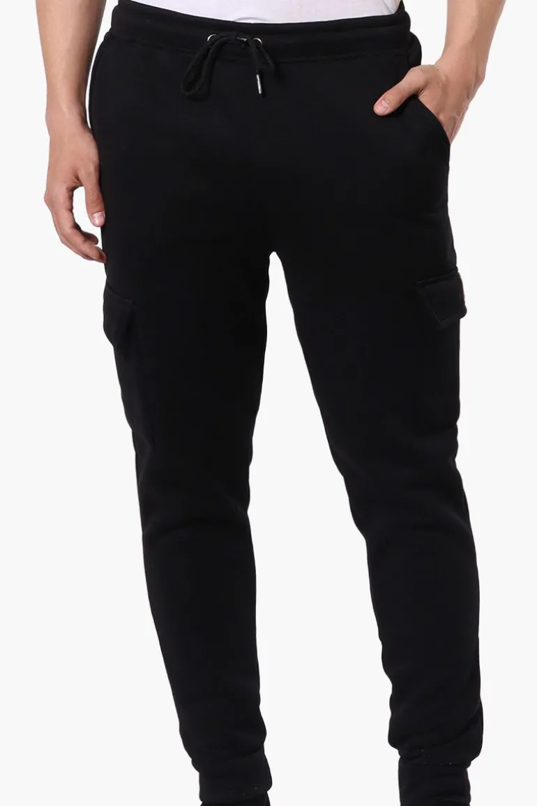 Canada Work Gear Tie Waist Cargo Joggers - Black