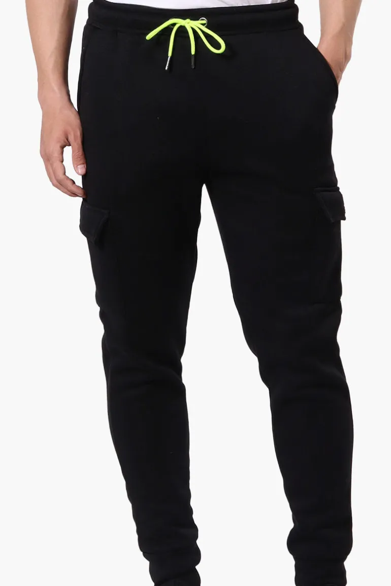 Canada Work Gear Tie Waist Cargo Joggers - Black