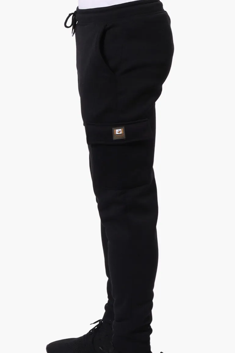 Canada Work Gear Tie Waist Cargo Joggers - Black