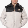 Canada Work Gear Zip Off Sleeve Bomber Jacket - Stone
