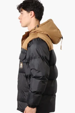 Canada Work Gear Zip Off Sleeve Parka Jacket - Black