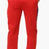 Essentials Super Triple Goose Side Mesh Insert Sweatpants - Red