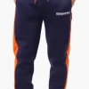 Essentials Super Triple Goose Side Stripe Tie Waist Joggers - Navy