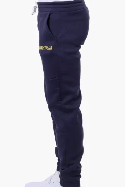 Essentials Super Triple Goose Basic Tie Waist Joggers - Navy