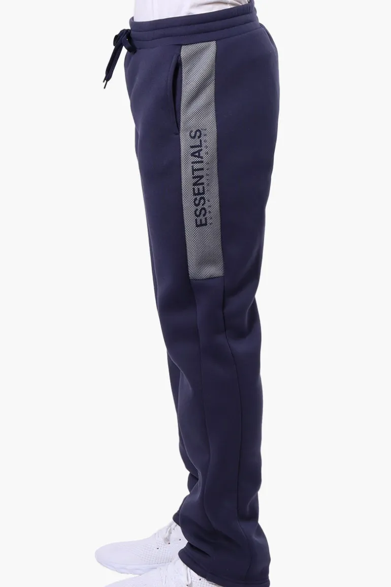 Essentials Super Triple Goose Side Mesh Insert Sweatpants - Navy