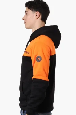 Essentials Super Triple Goose Colour Block Hoodie - Orange