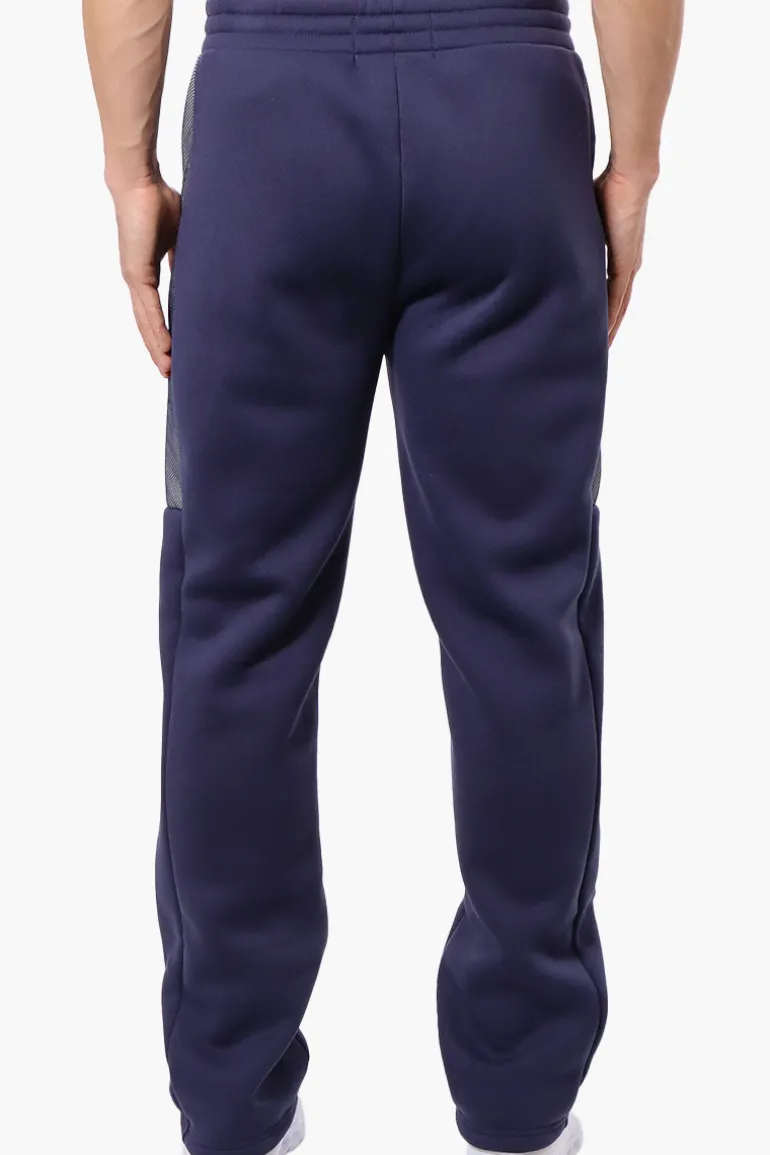 Essentials Super Triple Goose Side Mesh Insert Sweatpants - Navy