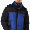 Super Triple Goose Contrast Detail Bubble Bomber Jacket - Blue