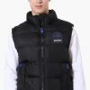 Super Triple Goose Double Pocket Bubble Vest - Black