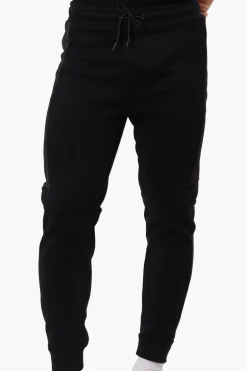 Super Triple Goose Mesh Insert Joggers - Black