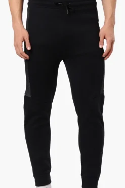 Super Triple Goose Mesh Insert Joggers - Black