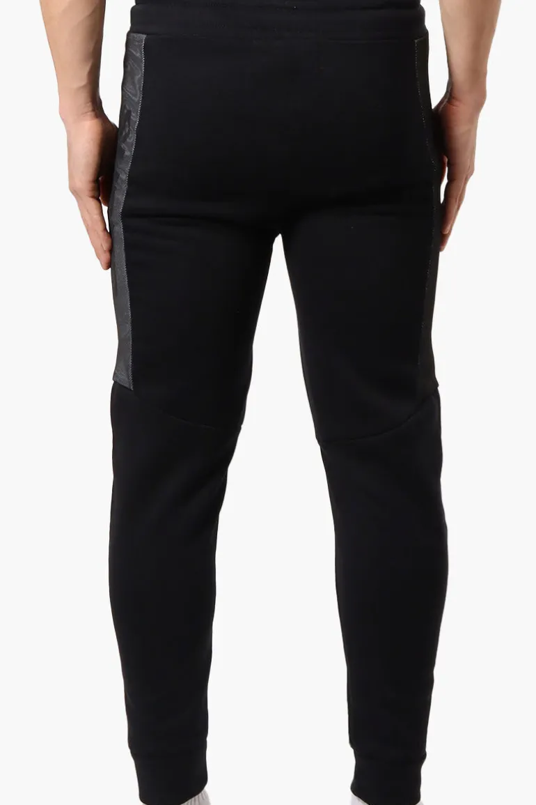Super Triple Goose Mesh Insert Joggers - Black