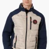 Super Triple Goose Quilted Bubble Lightweight Jacket - Beige